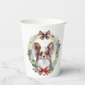 パピロンクリスマスリースフェスティバルカップ 紙コップ (裏面)