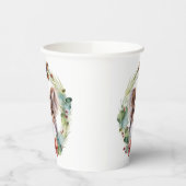 パピロンクリスマスリースフェスティバルカップ 紙コップ (左)