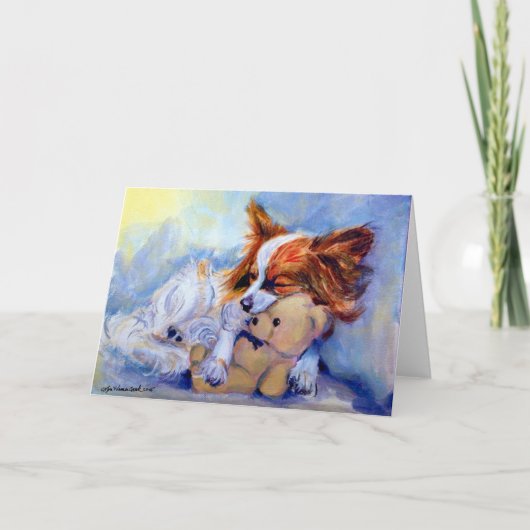 パピロングリーティングカード カード (正面)