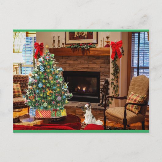 パピロンサンタ シーズンポストカード (正面)