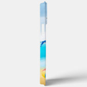 パピロンドッグオンビーチ Case-Mate iPhoneケース (裏面 / 右)