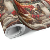 パピロンドッグクリスマスフェスティバル ラッピングペーパー (ロールコーナー)