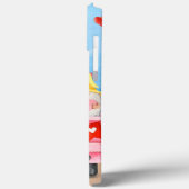 パピロンドッグバレンタインデートラックハート Case-Mate iPhoneケース (裏面 / 左)