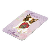 パピロンハートママ マグネット (左側)