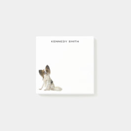 パピロン犬パーソナライズされた写真Post-It Notes ポストイット