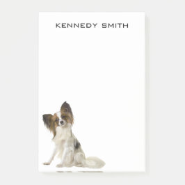 パピロン犬 ポストイット