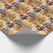 パピロン紅葉感謝祭アート ラッピングペーパー (角)