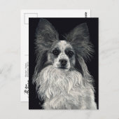 パピロン葉書 – "きらめき" ポストカード (正面/裏面)