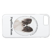 パピロン頭が切れるママの電話箱 Case-Mate iPhoneケース (裏面(横))