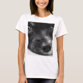 パピロン顔 Tシャツ (正面)