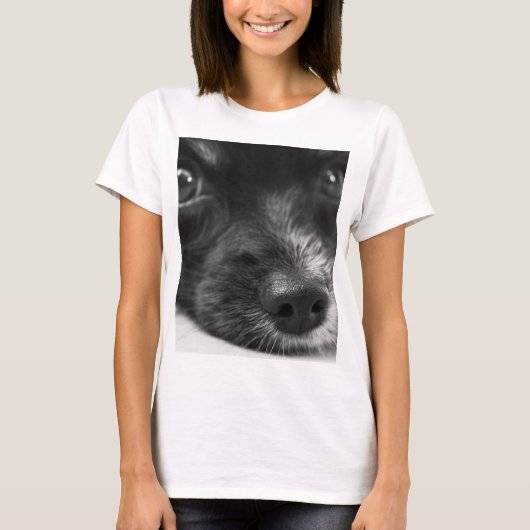 パピロン顔 Tシャツ (正面)