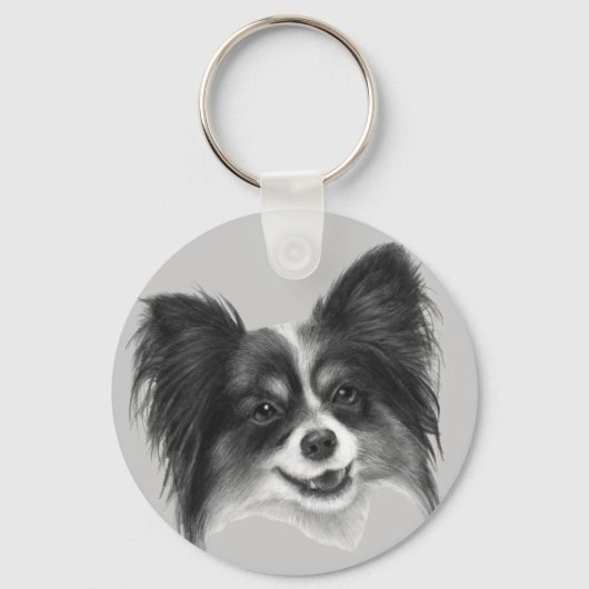 パピロン キーホルダー (正面)