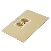 パピロン（ハウンドトリ）絵画ズ – オリジナルドッグアートN ノートパッド (アングル)