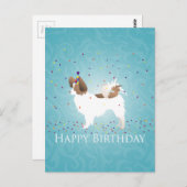 パピロン – ハッピーバースデー ポストカード (正面/裏面)