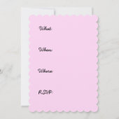 パピロン（白と黒）絵画の – Dog Art 招待状 (裏面)