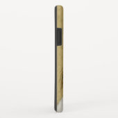 パピロン(白と黒)絵画の – Dog Art Case Case-Mate iPhoneケース (裏面/右)