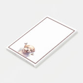 パピーと蝶 ポストイット (アングル)