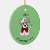 パピーの第1回クリスマスラウンドアップロード セラミックオーナメント (右)