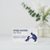 パピーの訓練 |動物トレーナー 名刺 (スタンド正面)