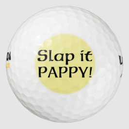 パピーを叩く ゴルフボール