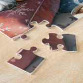 パピーアイズの憧れ – ブラックラブラドール ジグソーパズル (側面)