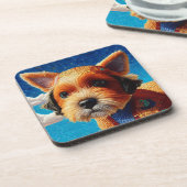 パピーアート コースター (左側)