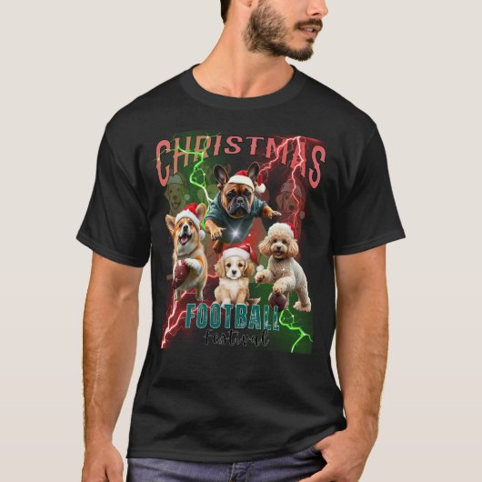 パピークリスマスサッカーフェスティバル Tシャツ (正面)