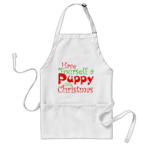 パピークリスマスホリデーエプロン スタンダードエプロン
