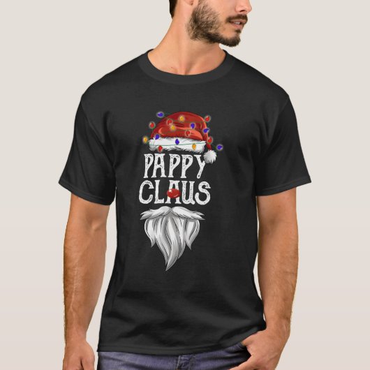 パピークロースサンタ最高のライトパピーエバー Tシャツ (正面)