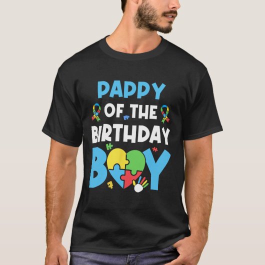パピースオブザ誕生日ボーイオティスアウェアネスパズル Tシャツ (正面)