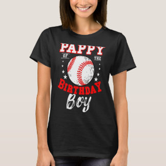 パピースオブザ誕生日ボーイベースボールテーマバイデーチェレ Tシャツ