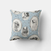 パピースニグルブランケット クッション (裏面)