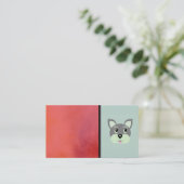 パピードッグの名刺 名刺 (スタンド正面)