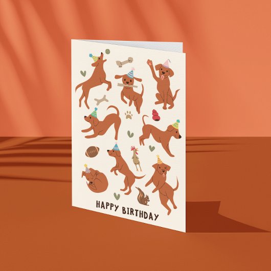 パピードッグハッピーバースデー シーズンカード