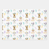 パピードッグパウィティパーティーテーマ ラッピングペーパーシート (正面)