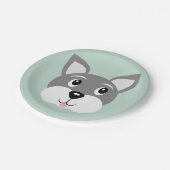 パピードッグ紙プレート ペーパープレート (アングル)