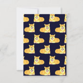 パピードッグ誕生日パウィティサンキューカード サンキューカード (裏面)