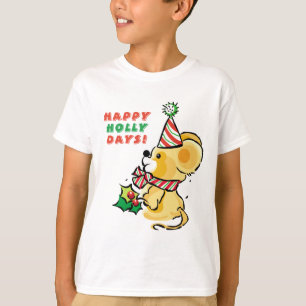 パピーハッピーホリー日ホリデー Tシャツ