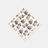 パピーパグ | Unicornパターンを目指す スタンダードカクテルナプキン (角)