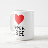 パピーフィッシュが大好き コーヒーマグカップ (正面左)
