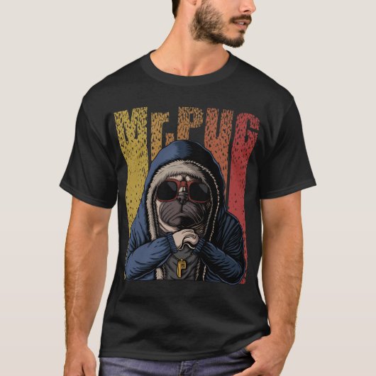 パピーボウル - ミスターパグ Tシャツ (正面)