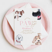 パピーポーティ誕生日招待状 招待状