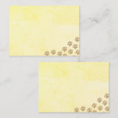 パピーポープリントノートカード ノートカード (正面/裏面)