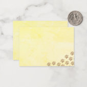 パピーポープリントノートカード ノートカード (正面/裏面インサイチュ)