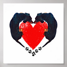 'パピーラブデックスアートプリント