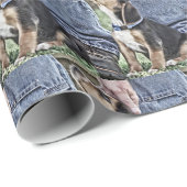 パピーラブビーグルとパパデジタルアート ラッピングペーパー (ロールコーナー)