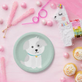 パピーラブ紙プレート ペーパープレート (パーティー)