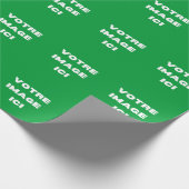 パピールカドー – Votre image ici - personalisee ラッピングペーパー (角)