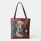 パピーワンダークリスマス トートバッグ (裏面)