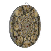 パピー万華鏡のように千変万化するパターンアートプリント ダーツボード (正面左)